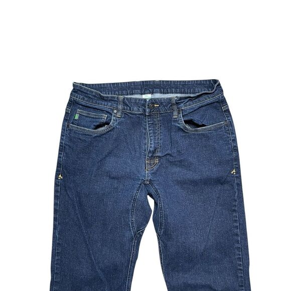 STIO Men's Rivet Jeans Size 35 Long - Picture 5 of 11